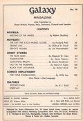 Galaxy Magazine (1958-1962 Digest) UK Edition 78