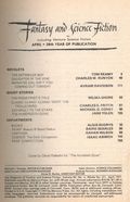Magazine of Fantasy and Science Fiction (1949-Present Mercury Publications) Vol. 52 #4