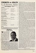 Strength and Health (1932-1986 York Barbell Company) Magazine Nov 1944