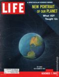Life (1883-2000 Clair Maxwell/Life Publishing Company) Magazine Nov 7 1960