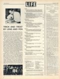Life (1883-2000 Clair Maxwell/Life Publishing Company) Magazine Oct 31 1960