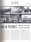 Life (1883-2000 Clair Maxwell/Life Publishing Company) Magazine Sep 18 1939