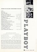 Playboy Magazine (1953-Present HMH Publishing) Vol. 7 #2