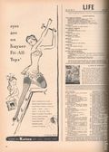 Life (1883-2000 Clair Maxwell/Life Publishing Company) Magazine May 26 1947