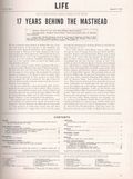 Life (1883-2000 Clair Maxwell/Life Publishing Company) Magazine Aug 10 1953