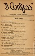 I Confess (1922-1932 I Confess Publications) Pulp 2