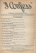 I Confess (1922-1932 I Confess Publications) Pulp 5