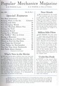 Popular Mechanics Magazine (1902-Present Popular Mechanics Company) Vol. 64 #1