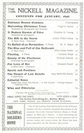Nickell Magazine (c.1890 Nickell Publishing Co.) Vol. 9 #1