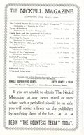 Nickell Magazine (c.1890 Nickell Publishing Co.) Vol. 10 #1