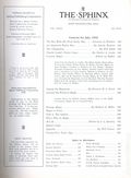 Sphinx (1902-1953 Sphinx Publishing Corp.) Independent Magazine for Magicians Vol. 32 #5