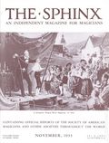 Sphinx (1902-1953 Sphinx Publishing Corp.) Independent Magazine for Magicians Vol. 32 #9