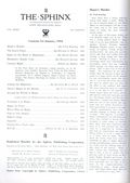 Sphinx (1902-1953 Sphinx Publishing Corp.) Independent Magazine for Magicians Vol. 32 #11