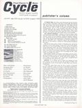 Cycle (1950 Petersen Publishing Company / Floyd Clymer Publications / Etc.) Sep 1965