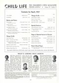 Child Life (1921-1977 Rand McNally) Magazine Apr 1937