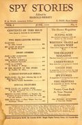 Spy Stories (1929-1935 Ace Magazines) Pulp Vol. 1 #4
