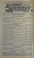 10 Story Mystery Magazine (1941-1943 Popular) Pulp Vol. 2 #2