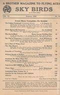 Sky Birds (1929-1935 Magazine Publishers) Pulp Vol. 7 #10