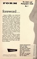 Form (1955 Art Enterprises) The Artist's and Photographer's Guide 1