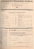 Locomotive Engineers Journal (1930 Brotherhood of Locomotive Engineers) Vol. 79 #11