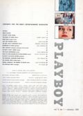 Playboy Magazine (1953-Present HMH Publishing) Vol. 5 #1