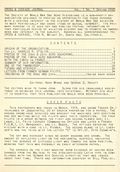 Cross & Cockade (1960 Society of WW1 Aero Historians) Vol. 1 #1