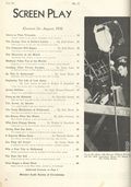 Screen Play (1925-1937 Fawcett) Magazine Aug 1931