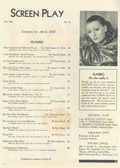 Screen Play (1925-1937 Fawcett) Magazine Apr 1932