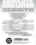 Absolute Green Lantern Rebirth HC (2026 DC) 2nd Edition 1-1ST