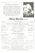 New Movie (1929-1935 Tower Magazines Inc.) Magazine Vol. 10 #6