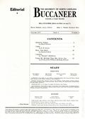 Carolina Buccaneer (1924-1939 University of North Carolina) Vol. 16 #1