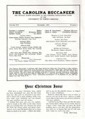 Carolina Buccaneer (1924-1939 University of North Carolina) Vol. 14 #3