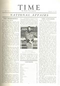 Time Magazine (1923-Present Time Inc.) Jan 11 1932