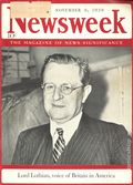 Newsweek (1933-Present Newsweek, Inc.) Nov 6 1939