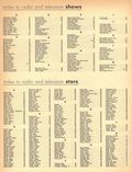 Who's who in TV & Radio (1952 Dell Publishing Co.) Vol. 2 #1