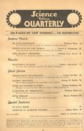 Science Fiction Quarterly (1952) Pulp UK 1