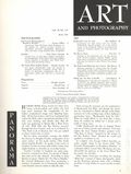 Art Photography (1949-1958) Magazine Vol. 9 #1