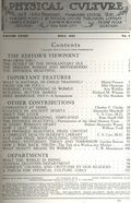 Physical Culture (1899-1944 Macfadden Publications Inc.) Magazine) Vol. 34 #1