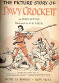 Picture Story of Davy Crockett SC (1955 Wonder Books) 1-1ST