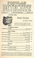 Popular Detective (1934-1953 Beacon/Better) Pulp Vol. 36 #1