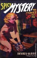 Spicy Adventure Stories Devil's Sleep SC (2004 Wildside Press) Pulp Replica FEB 1937