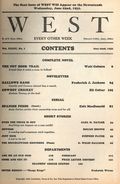 West (1926-1953 Doubleday) Pulp Vol. 34 #1