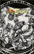 Mighty Morphin Power Rangers Teenage Mutant Ninja Turtles III (2025 Boom) Ashcan 1GOLD