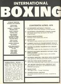 International Boxing (1978 - 1981 G.C. London Publishing) Apr 1978