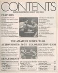 Boxing Illustrated (1958-1995 Ring Publishing Corp.) Aug 1983