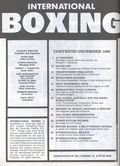 International Boxing (1978 - 1981 G.C. London Publishing) Dec 1980