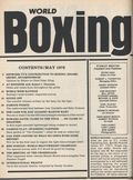 World Boxing (1968-2007 G.C. London Publishing) May 1978