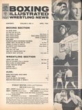 Boxing Illustrated - Wrestling News (1958-1967 Champion Sports Pub.) Apr 1963