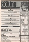 World Boxing (1968-2007 G.C. London Publishing) Jul 1986