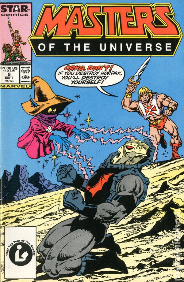 Masters Of The Universe 1986 Marvel Star Comics Comic Books